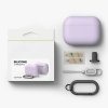 Silikonowe Etui do AirPods Pro 3 Ringke Silicone Lawendowe Purple Jasnofioletowy